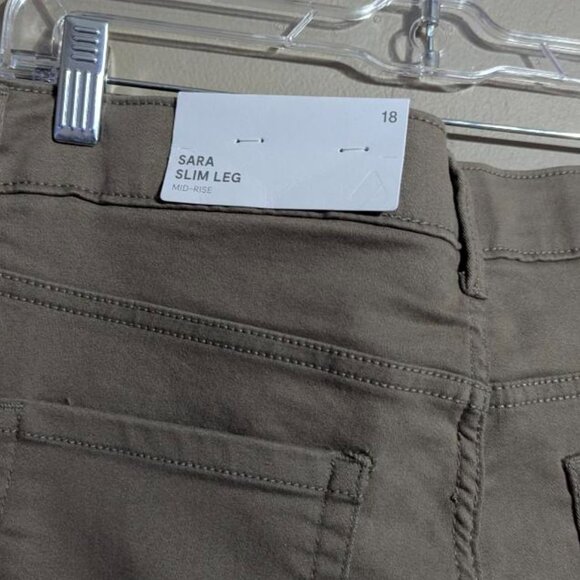 Liz Claiborne tan slim size 18 - Picture 5 of 7